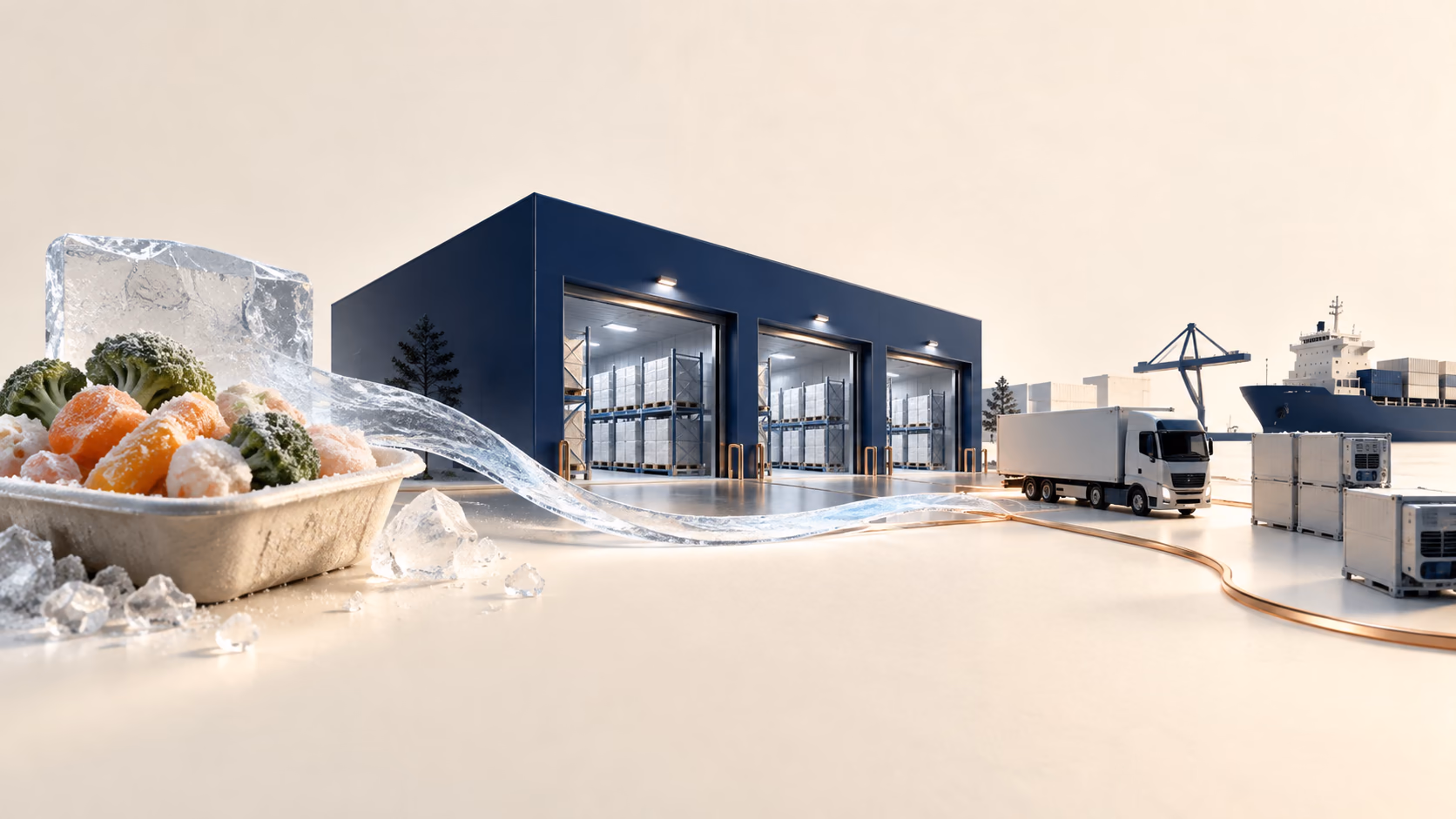 Food production and a separate cold-chain business